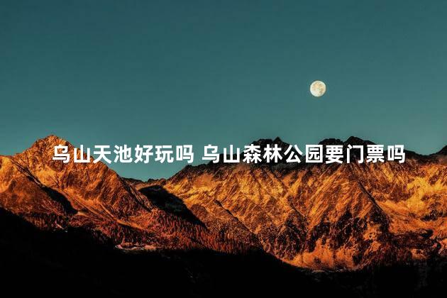 乌山天池好玩吗 乌山森林公园要门票吗